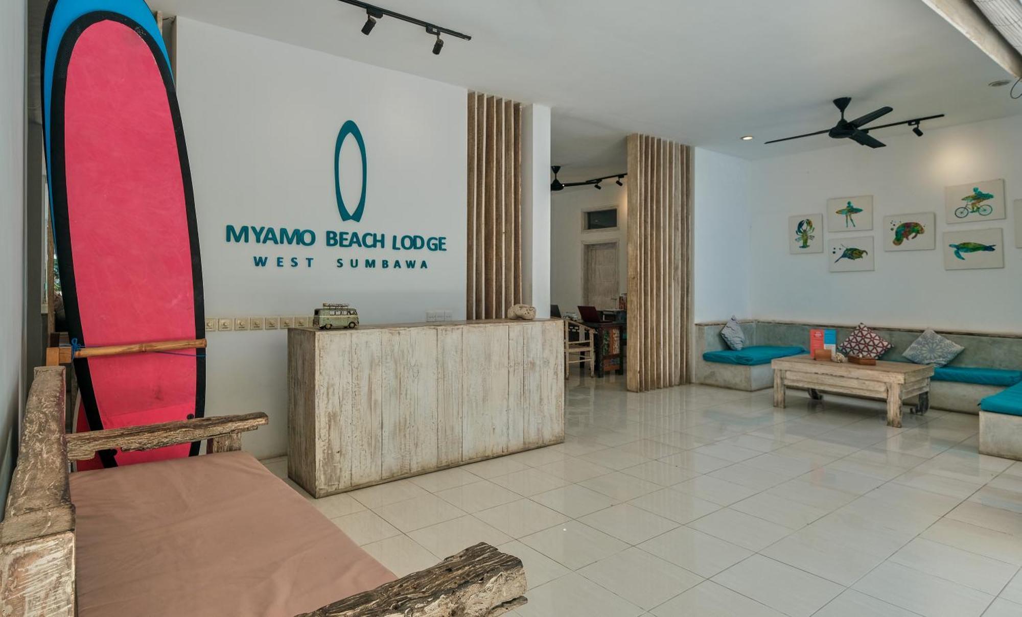 Myamo Beach Lodge Jereweh Exterior photo